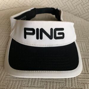 PING 110|One Ten flex fit sun visor adjustable back w hook & loop UNISEX